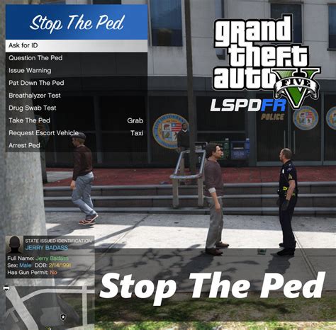 May 12, 2021 Patreon. . Lspdfr stop the ped